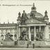 Berlin, Reichstagsgebäude mit Bismarckdenkmal