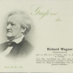 Gruss aus […] den […] Richard Wagner